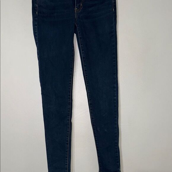 American Eagle Outfitters Blue Skinny Jeans Classic Fit - Picture 5 of 12